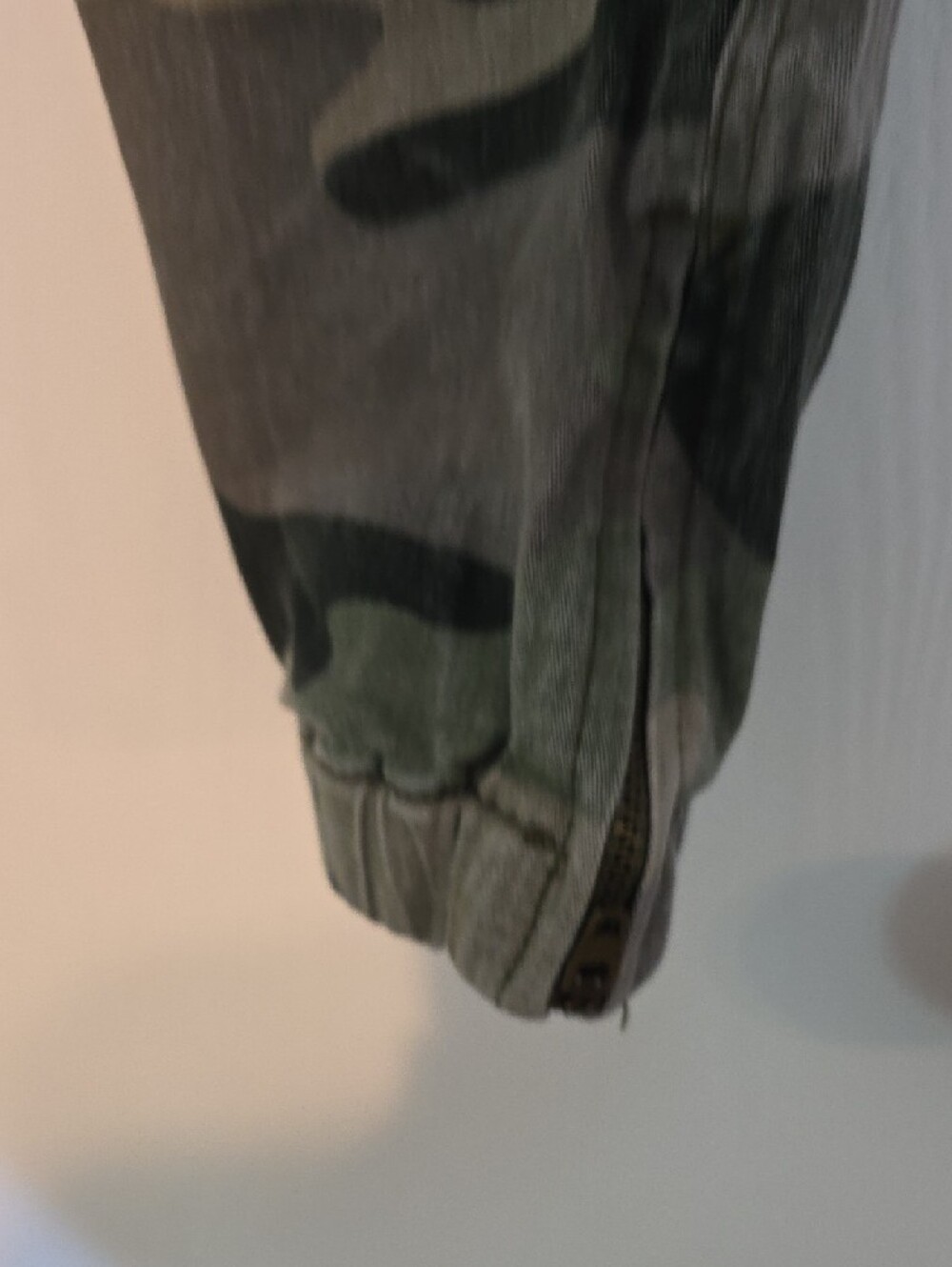 Camo Utility Jogger Pants - Green Woodland Print - Picture 2 of 6